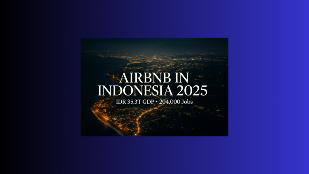 Airbnb economic impact Indonesia 2025 Bali GDP contribution and job creation