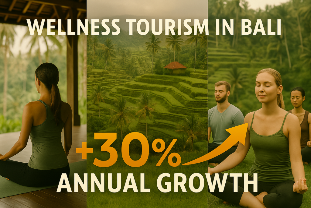 Ubud Sidemen Tegallalang yoga retreats wellness tourism growth Bali Lombok 2026 opportunity.