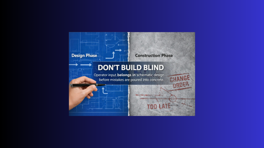Hotel operator early involvement at schematic design prevents cast-in-concrete mistakes—flow, BOH, FF&E, systems
